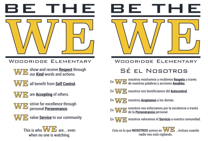 BE THE WE